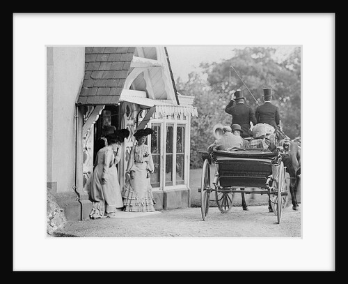 Edward VII & Queen Alexandra, Cronkbourne, Isle of Man by George Bellett Cowen